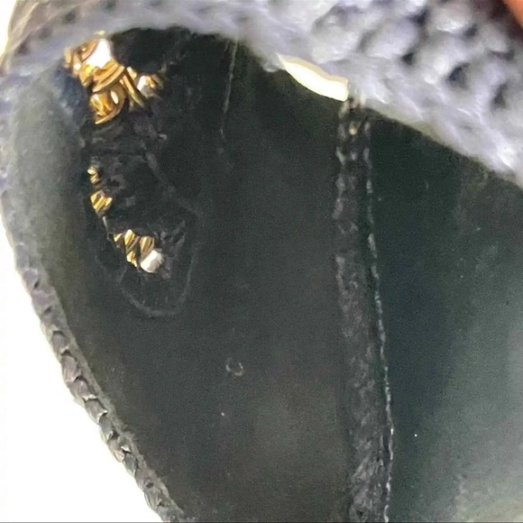 Chanel Interlocking CC Logo Straw Espadrilles Size: 8.5 EU 39 - Picture 4 of 16